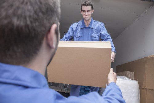 House moving team planning a relocation in Loxford