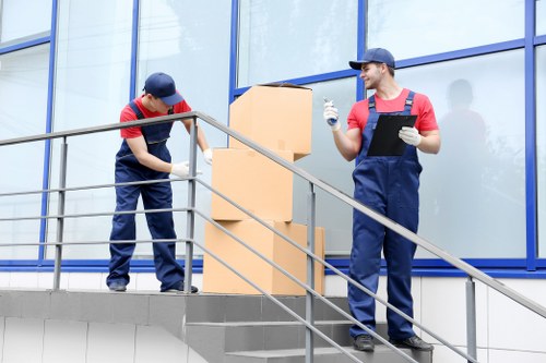 Customer confirming a moving booking and quotation