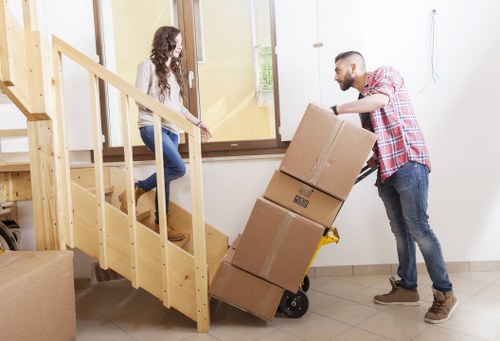 Man and van support for local house or office removals in Loxford
