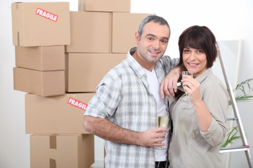 Man and van removals handling access and parking challenges in Loxford